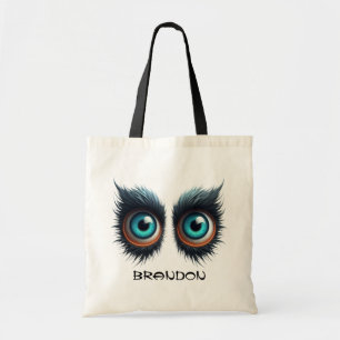 Wolf Monster Eyes Customise Candy Tote Bag
