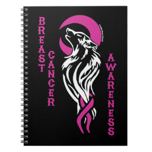 Wolf/Moon...Breast Cancer Notebook