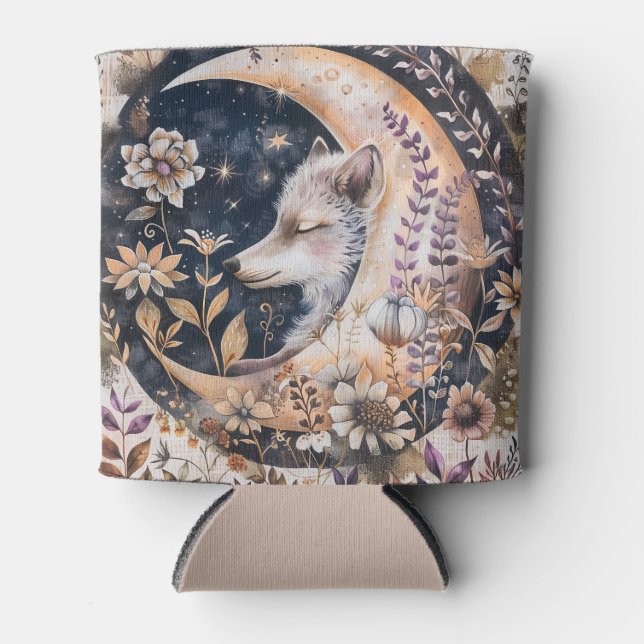 Wolf Moon Can Cooler (Front)