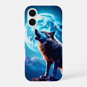 WOLF MOON IPHONE CASE