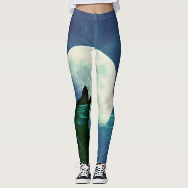 Wolf Moon Leggings (Front)