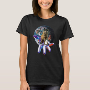 Wolf Moon Motif Pack Wild Lupus Colourful Wolves T-Shirt