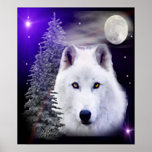 wolf moon poster