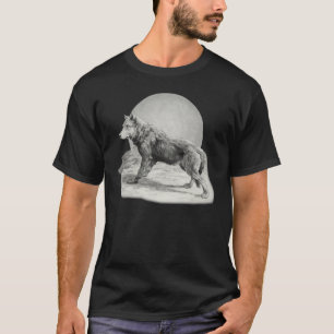Wolf Moon Profile T-Shirt