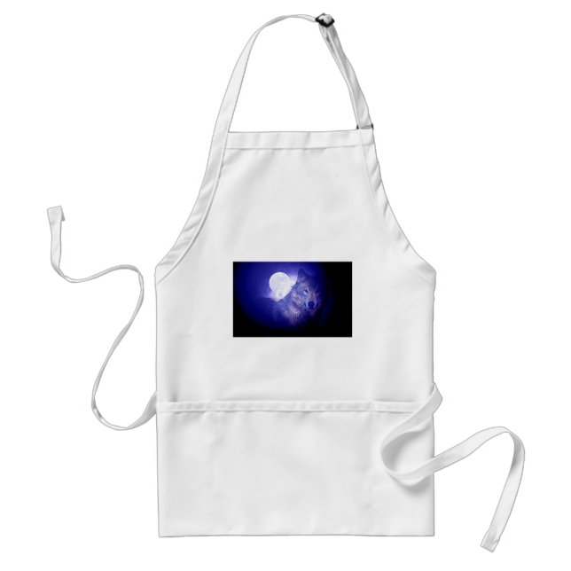 Wolf & Moon Standard Apron (Front)