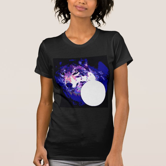 Wolf & Moon T-Shirt (Front)