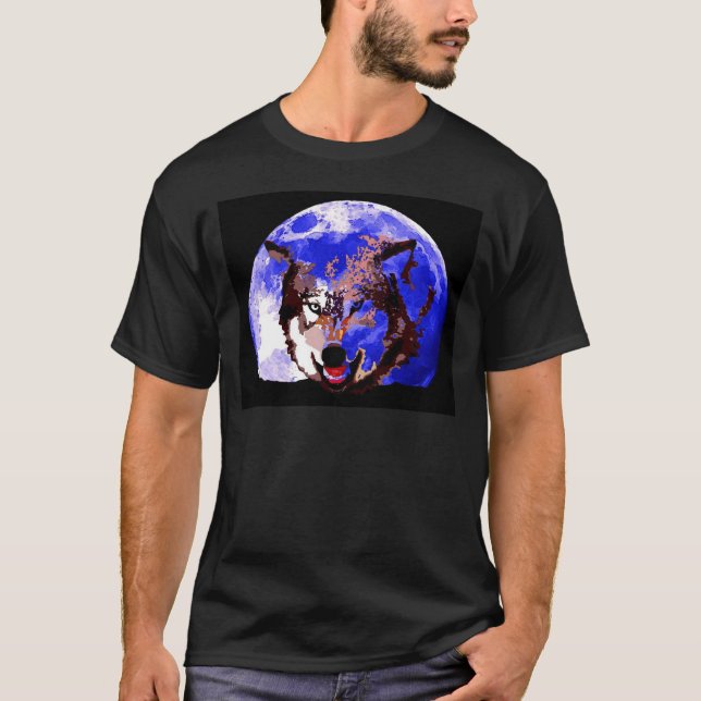 Wolf & Moon T-Shirt (Front)