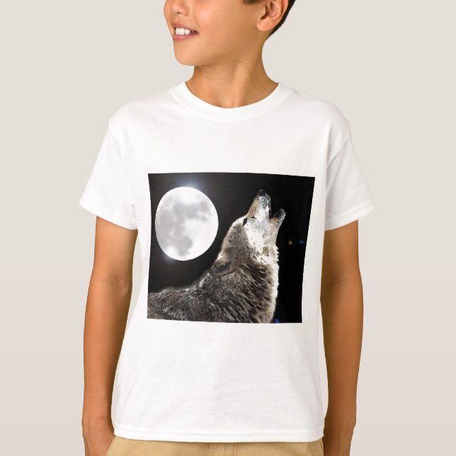 Wolf & Moon T-Shirt (Front)