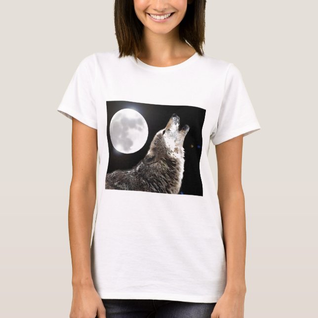 Wolf & Moon T-Shirt (Front)