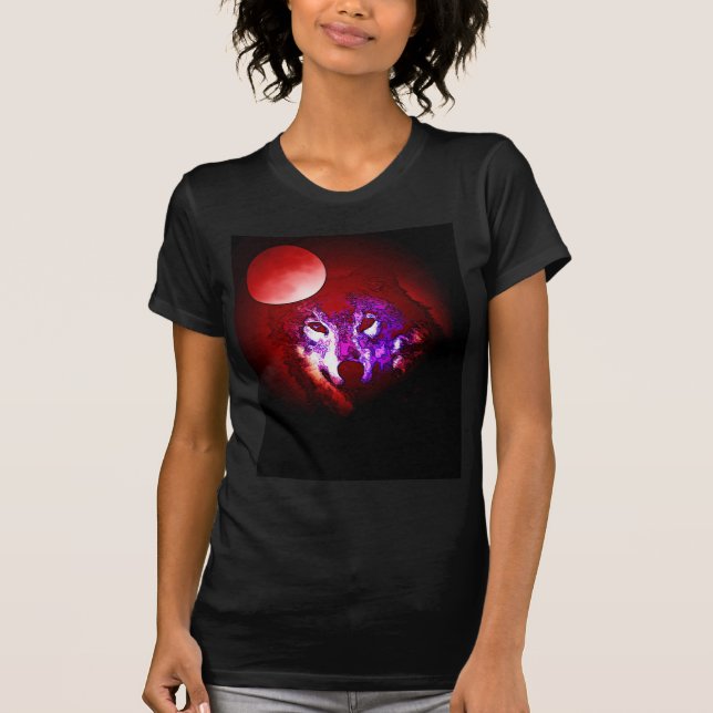 Wolf & Moon T-Shirt (Front)