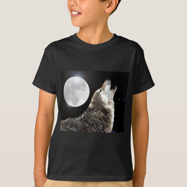 Wolf & Moon T-Shirt (Front)