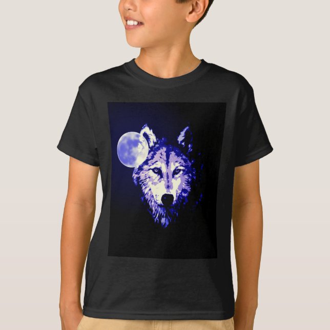 Wolf & Moon T-Shirt (Front)