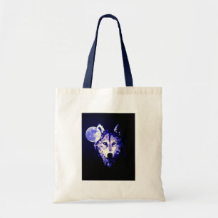 Wolf & Moon Tote Bag