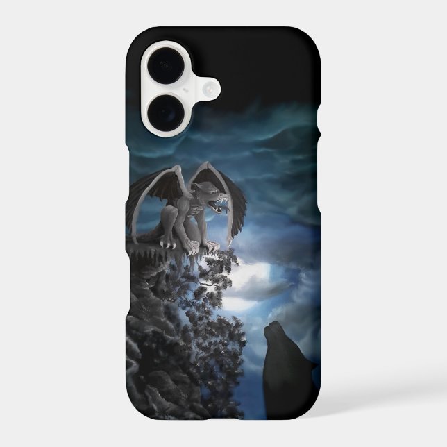 Wolf Moon - Wolf with Golem (Back)