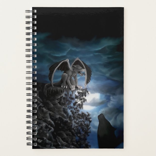 Wolf Moon - Wolf with Golem Planner (Front)