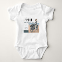 Wolf Motorcycles Baby Bodysuit