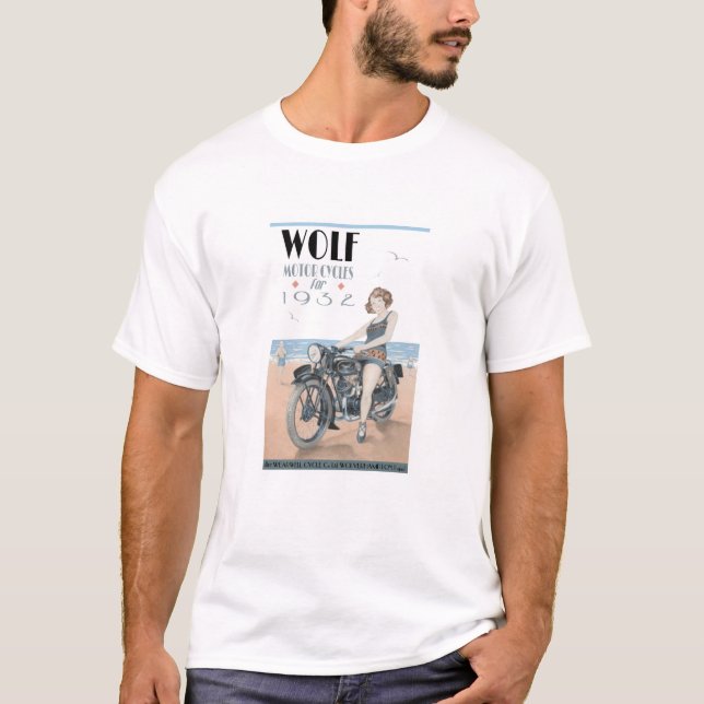 Wolf Motorcycles T-Shirt (Front)