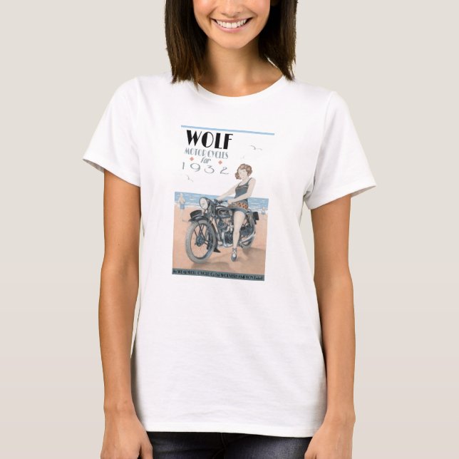 Wolf Motorcycles T-Shirt (Front)