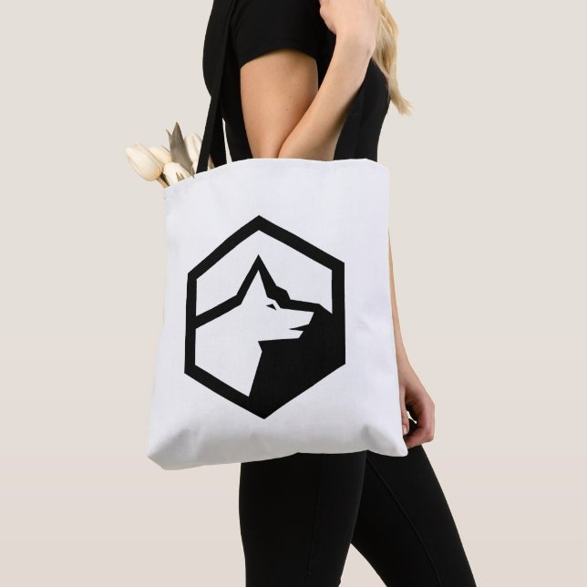 Wolf Mountain Homestead Logo  Tote Bag (Close Up)