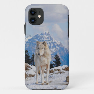 Wolf & Mountain Wildlife Art iPhone 5 Case