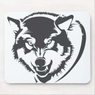 Wolf Mouse Mat