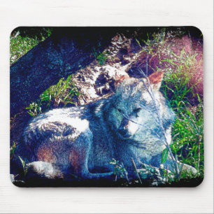 Wolf Mouse Mat