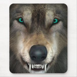 Wolf Mouse Mat