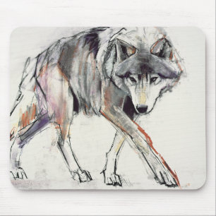 Wolf Mouse Mat
