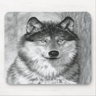 Wolf Mousepad
