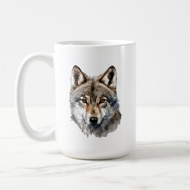 Wolf Mug (Left)