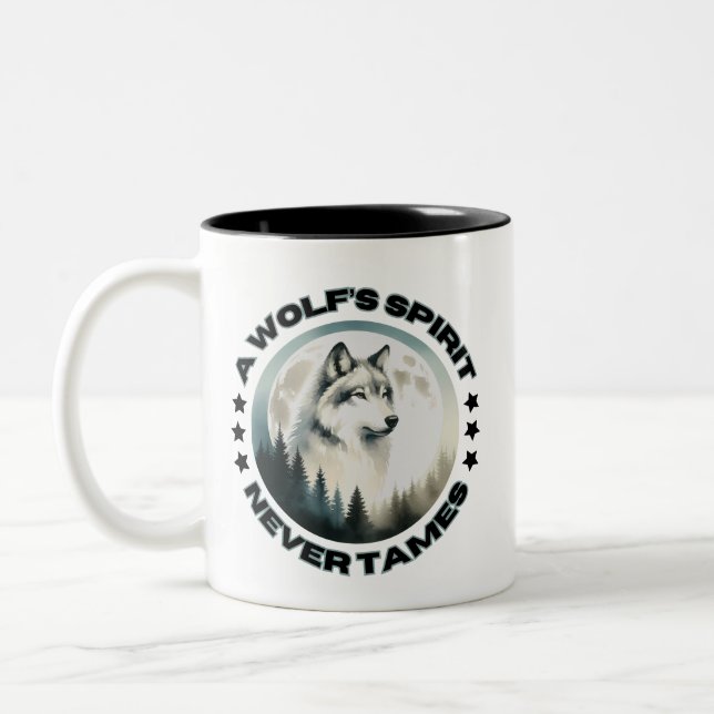 Wolf Mug (Left)