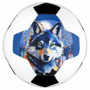 Wolf Native Animal Spirit   Football