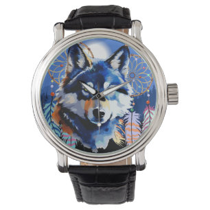 Wolf Native Animal Spirit Watch