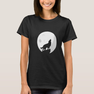 Wolf Nature Forest Outdoor Hiking Camping Hunting T-Shirt