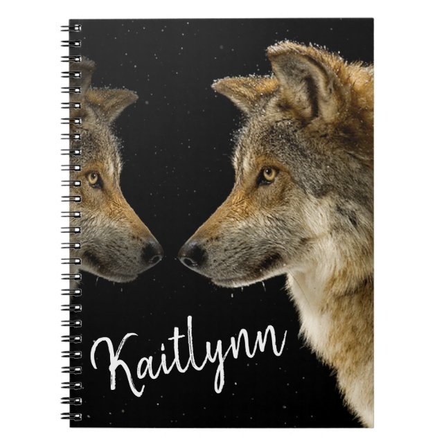 Wolf Notebook (Front)