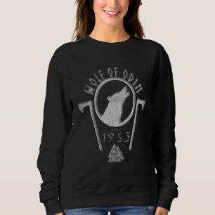Wolf Of Odin Asatru Heathenry Viking Personal Birt Sweatshirt