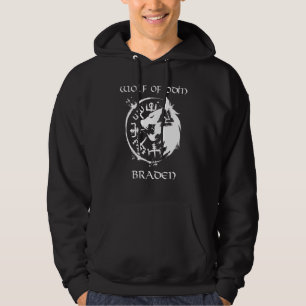 Wolf Of Odin Braden Personalised Hoodie