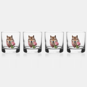 Wolf One Whiskey Glass
