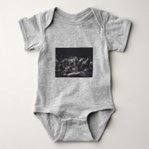 Wolf Pack Baby Bodysuit