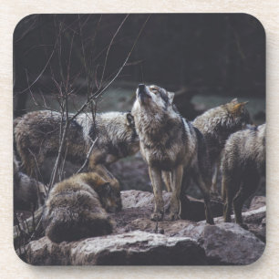 Wolf Pack Beverage Coaster