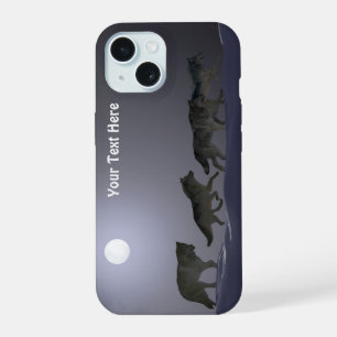 Wolf Pack - Brilliant Night iPhone 15 Case