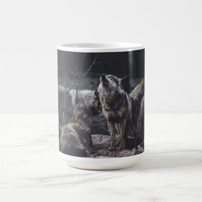 Wolf Pack  Coffee Mug (Center)