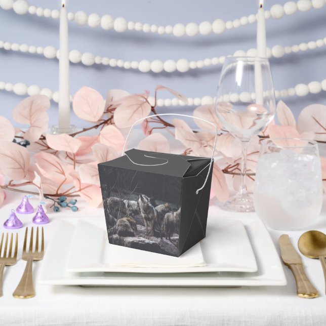 Wolf Pack Favour Box (Wedding)