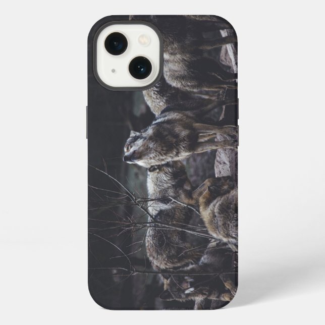 Wolf Pack iPhone Case (Back)