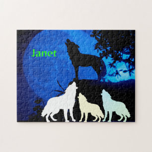 Wolf pack  jigsaw puzzle