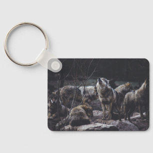 Wolf Pack Key Ring