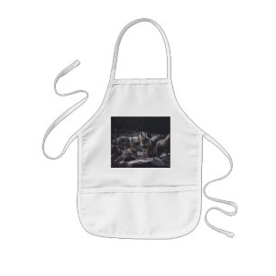 Wolf Pack Kids Apron