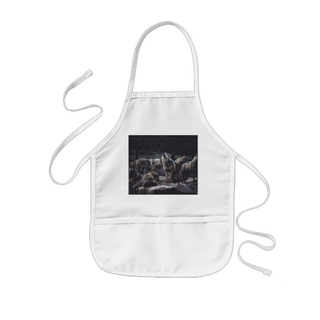 Wolf Pack Kids Apron (Front)