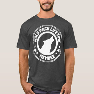 Wolf Pack Lifetime Membership 37 T-Shirt