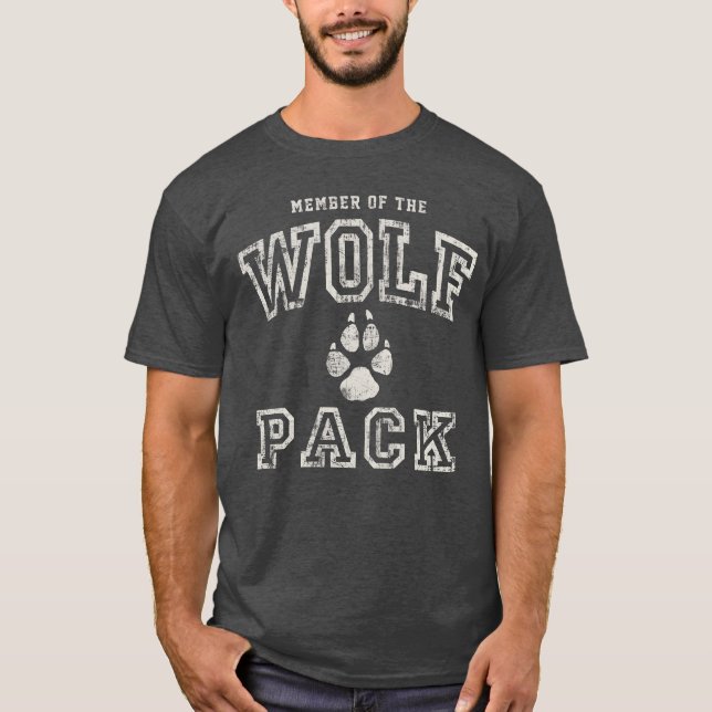 Wolf Pack Member girl T-Shirt (Front)